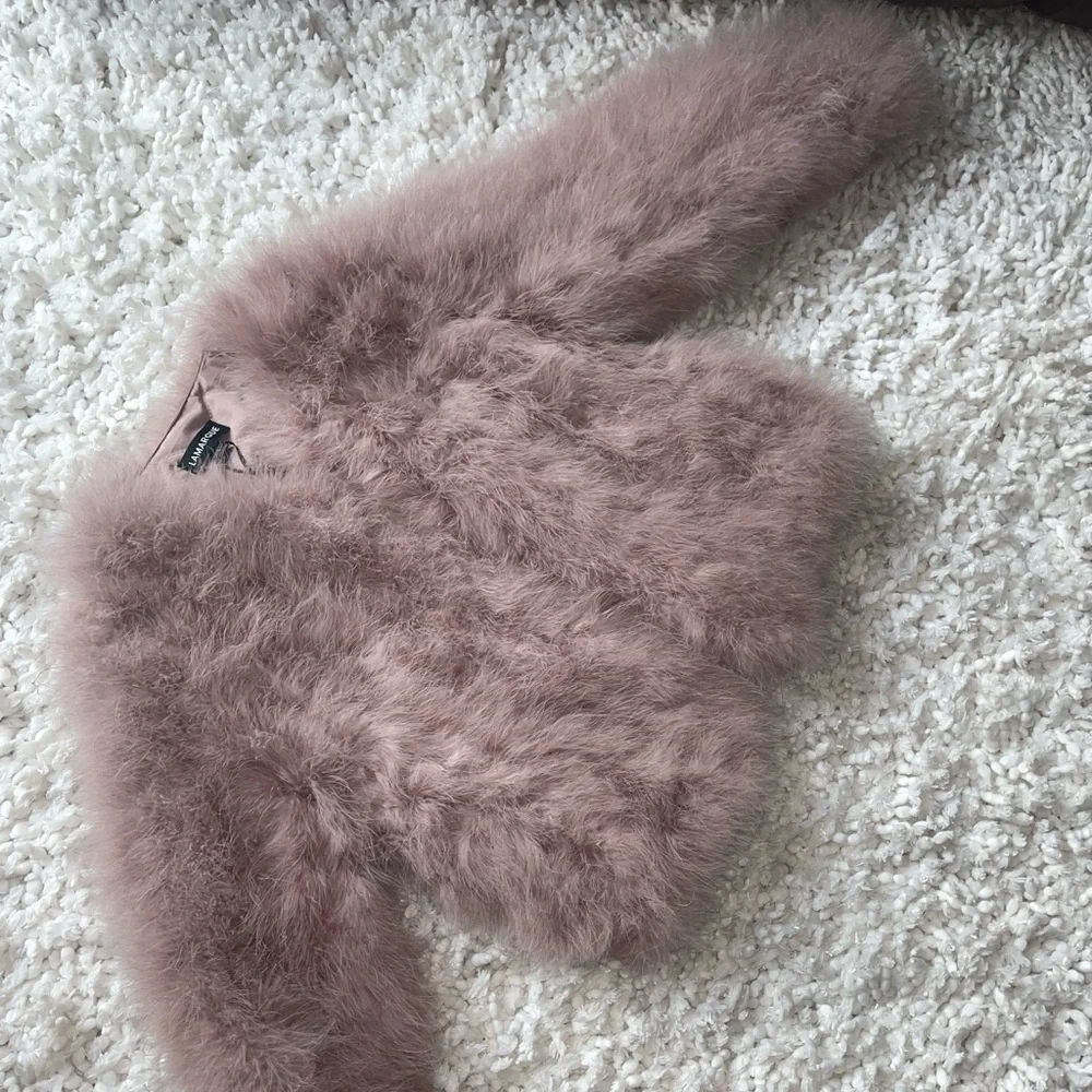 DEORA|WOMEN’S FEATHER JACKET - Picture 2 of 5